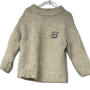 Wynken boys beige sz 2y cozy comfy soft sweater warm chunky British style solid